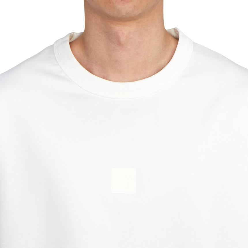 CP Company Men’s Cotton Crewneck Sweatshirt White