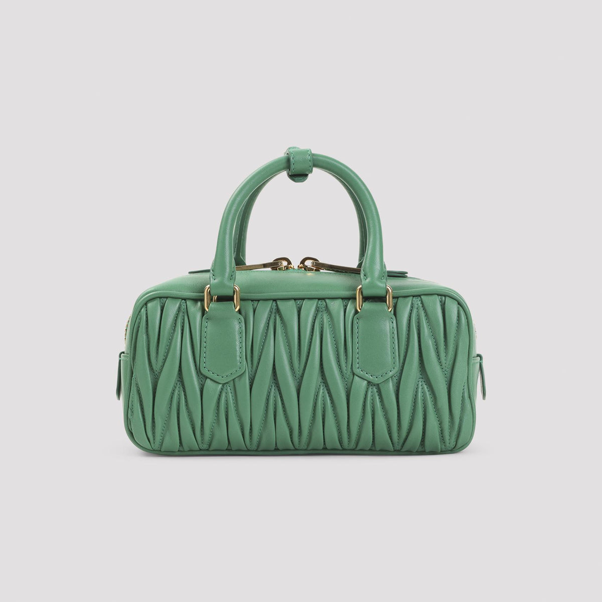Miu Miu Black Leather Shoulder Bag