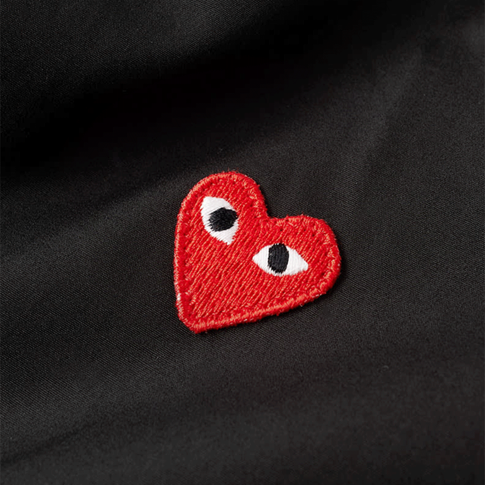 Comme des Garcons Red Heart Patch Men’s Long-Sleeve Shirt AZ B002 051 1