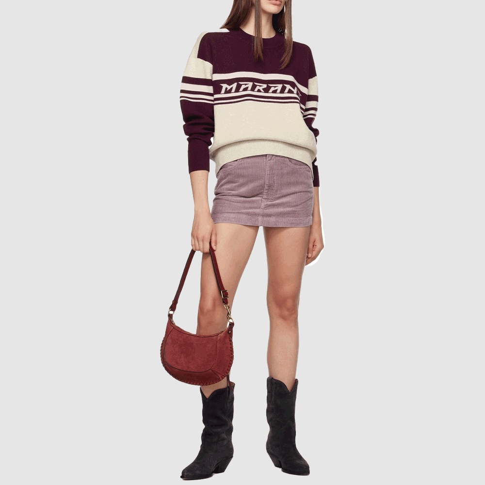 Isabel Marant Kelly Crewneck Knit Sweater for Women PU0161FA A3L63E 86DU