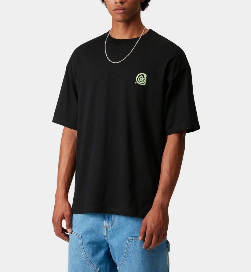 CARHARTT WIP Helix Short-Sleeve T-Shirt Black Unisex