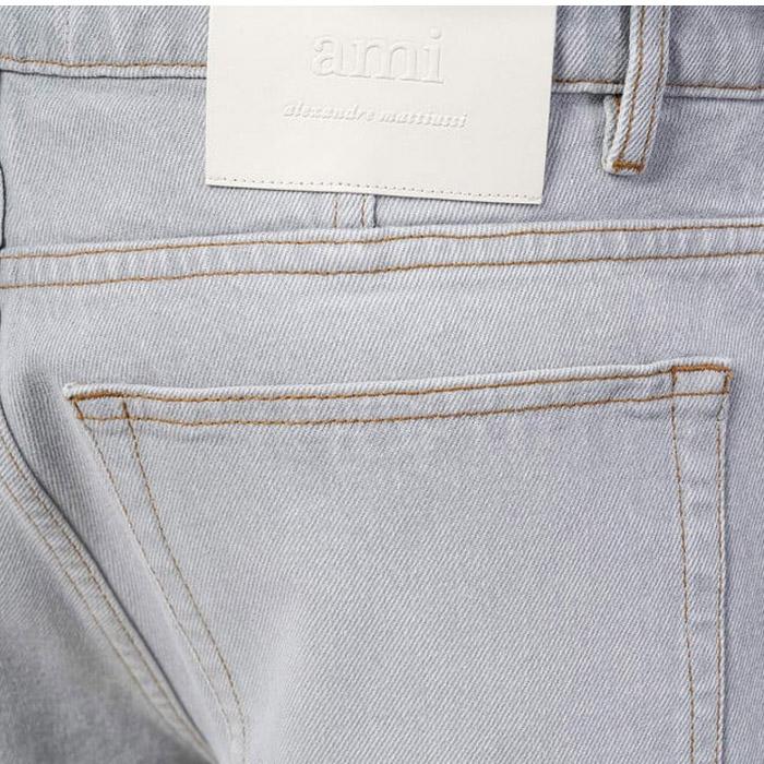 AMI Tapered Fit Jeans Classic Pants Denim Blue