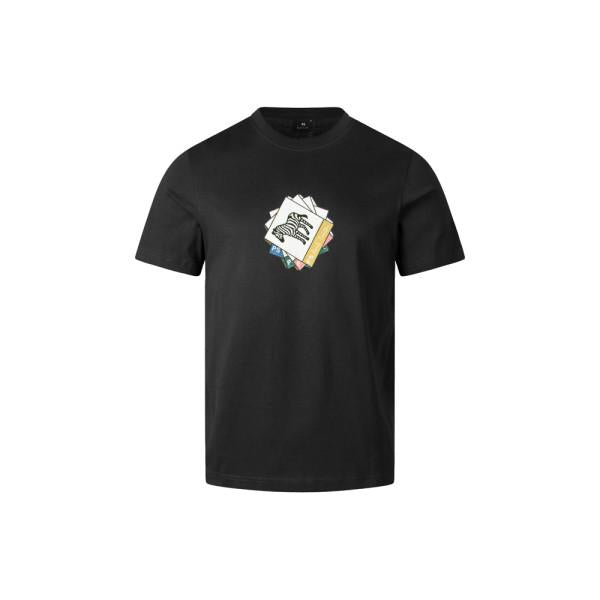 Paul Smith Zebra Regular Fit T-Shirt Black M2R 011R VP5614 79