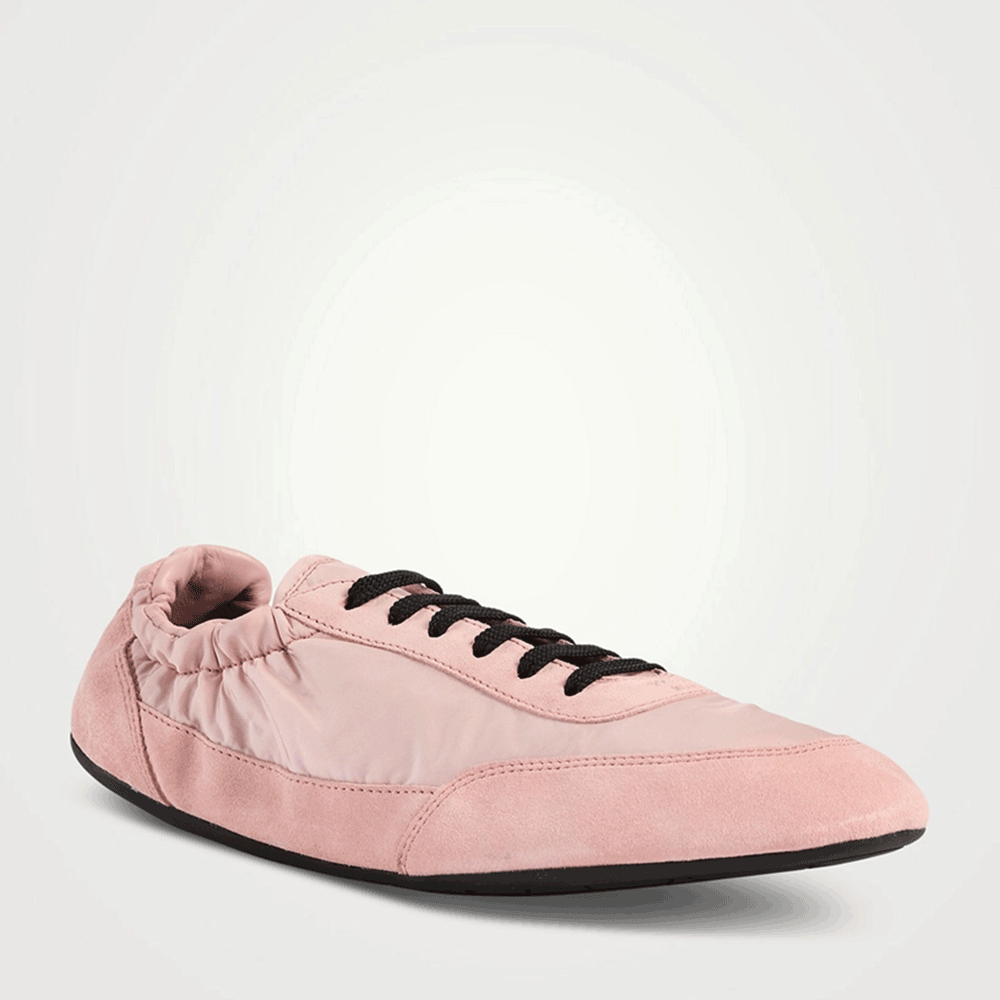 PRADA Women’s Peach Sneakers Low Top 1E959N