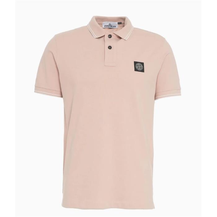 STONE ISLAND Men’s Slim Fit Polo Short Sleeve T-Shirt K1S1522002SC S0018 V0082