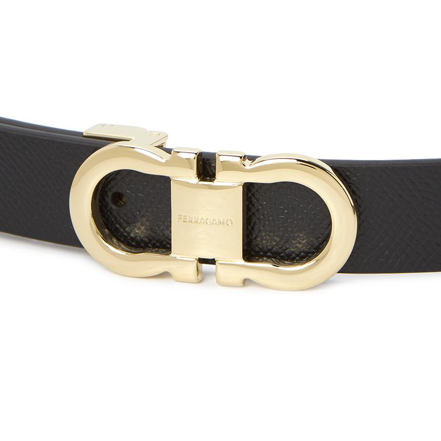 Ferragamo Gancini Reversible Women’s Belt Pre-Cut 230294 0780407