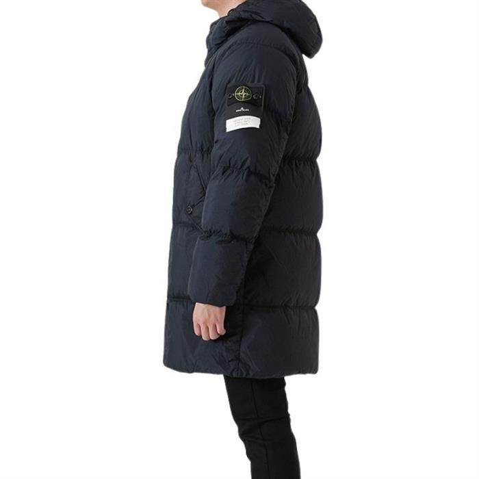 STONE ISLAND Crinkle Recycled Nylon TC Down Coat