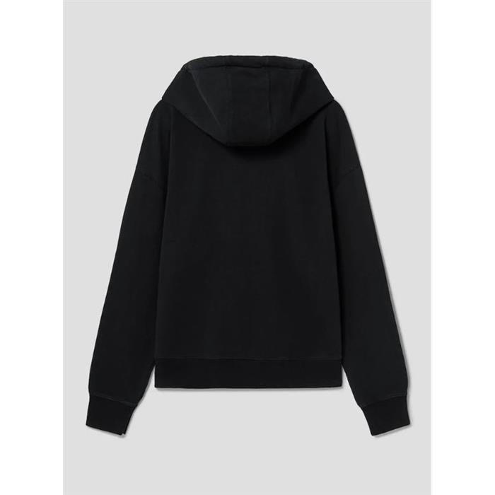 Maison Kitsune Fox Hoodie T-Shirt Black Men LM00705KM0001