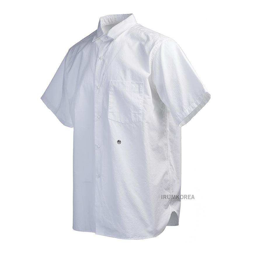 nanamica Men’s Regular Wind Long Sleeve Shirt SUGS405E OW