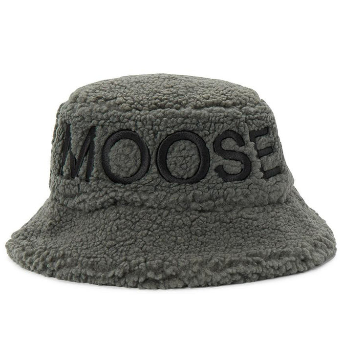 Moose Knuckles Cobble Bucket Hat Unisex Black Cotton Cap