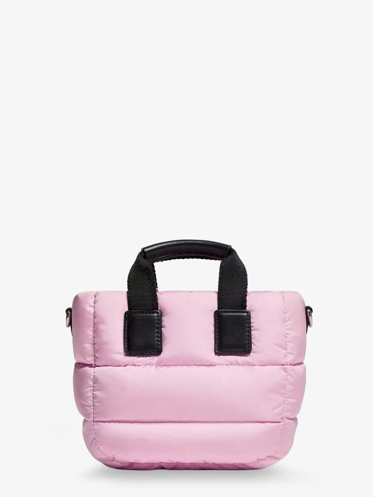 Moncler Leather Tote Shoulder Bag Black