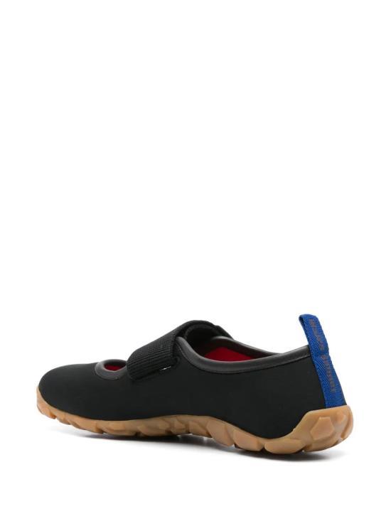 WALES BONNER Black Leather Low-Top Sneakers WBW44050 B999