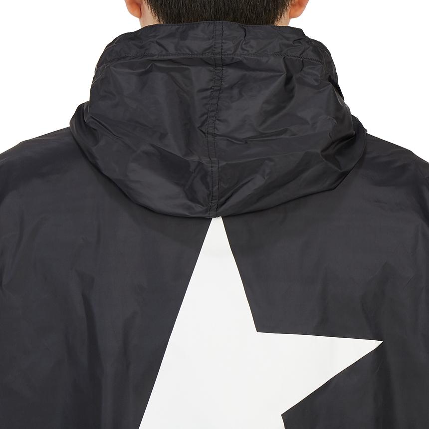 GOLDEN GOOSE Men’s Hooded Windbreaker Jacket Navy