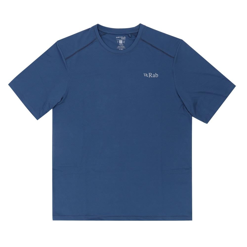 RAB Tempest Blue Short Sleeve T-Shirt Men’s QCC 62