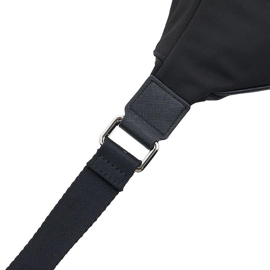 Vivienne Westwood Hilda Small Belt Bag Black Leather Crossbody