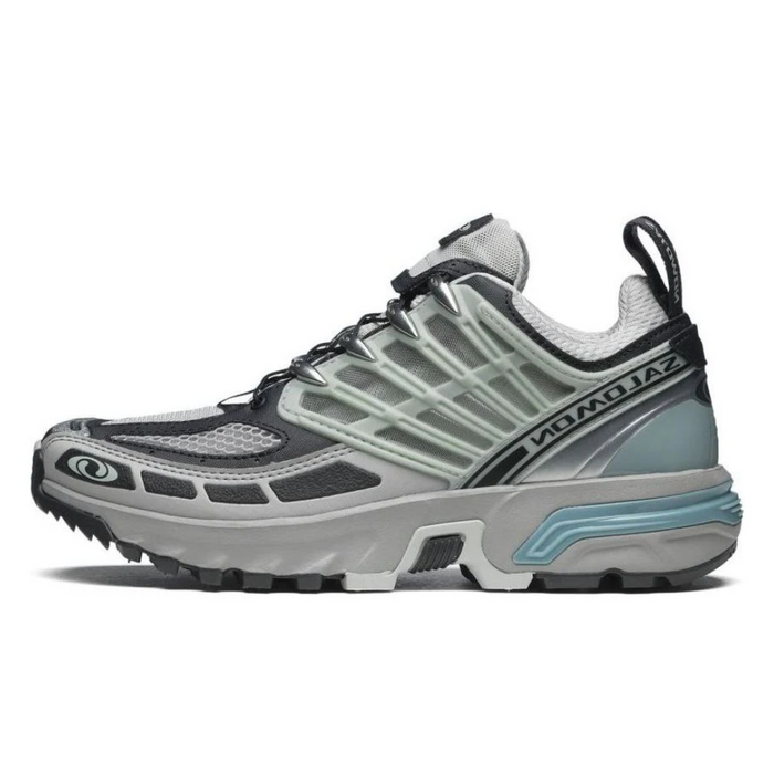 SALOMON ACS Pro Phantom Arona Silver Low-Top Sneakers Men