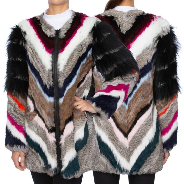 Elizabeth and James Coyote Fur Jacket Women’s Coat