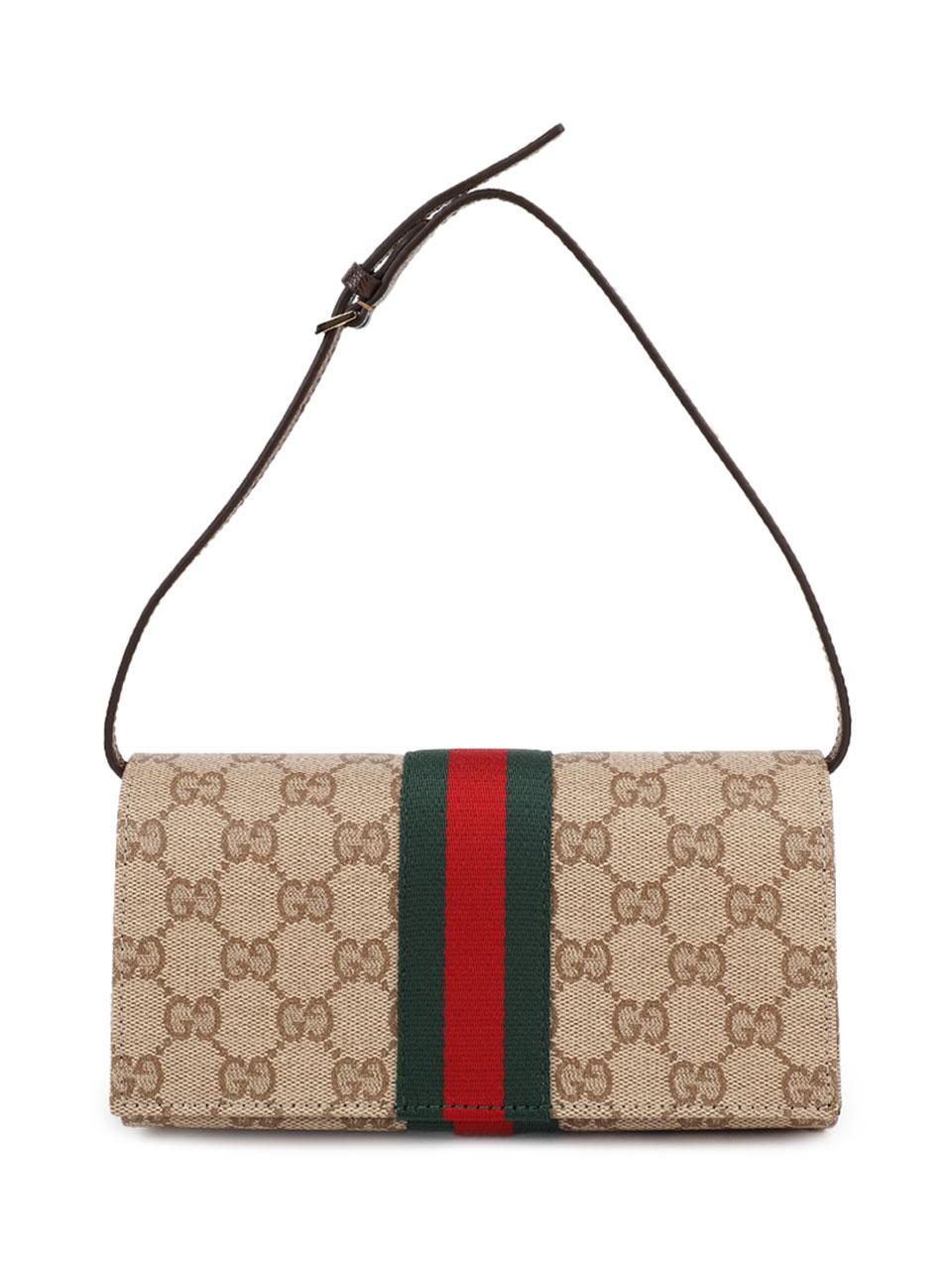 GUCCI Women’s Web Small Clutch Bag