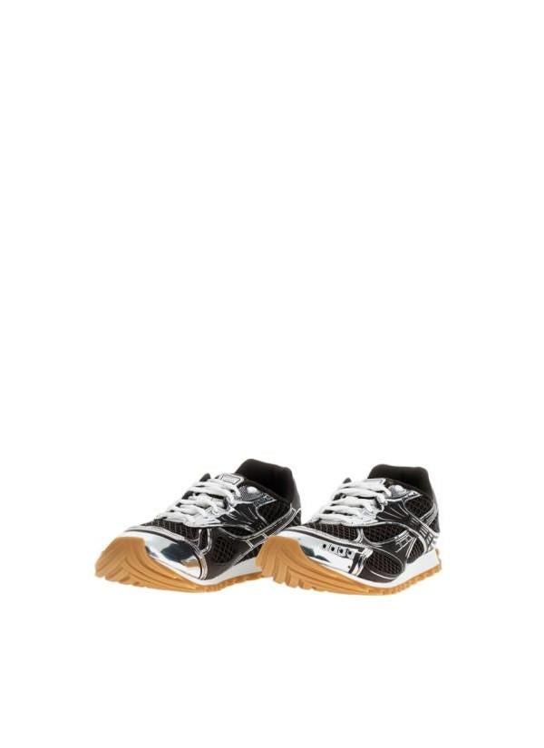 Bottega Veneta Orbit Low-Top Sneakers Brown Leather
