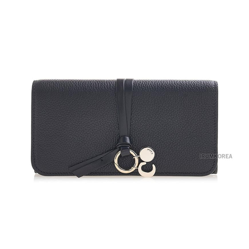 Chloe Women’s Logo Charm Lace Long Wallet CHC21WP942F57 001