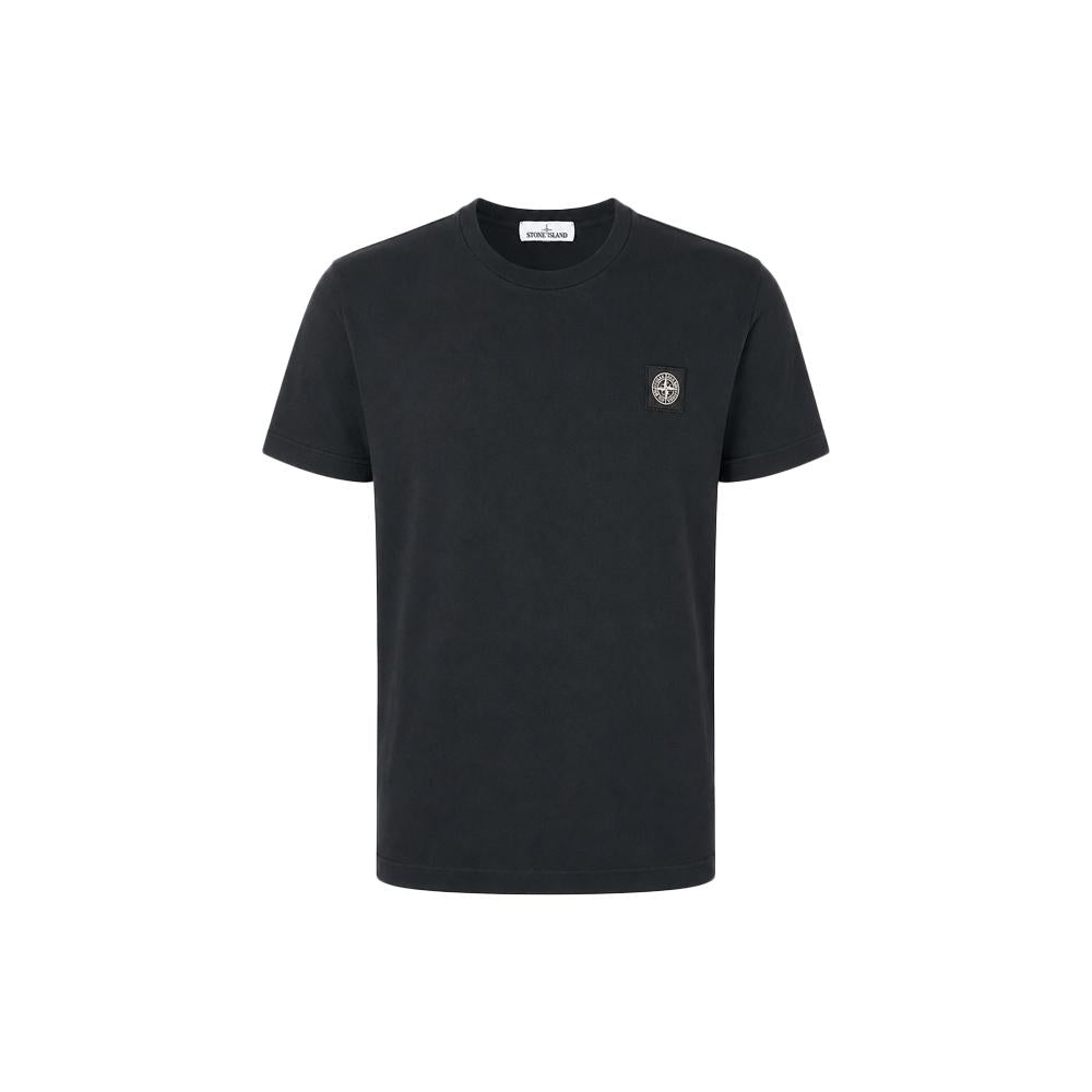 STONE ISLAND Dark Navy Logo Patch Short Sleeve T-Shirt