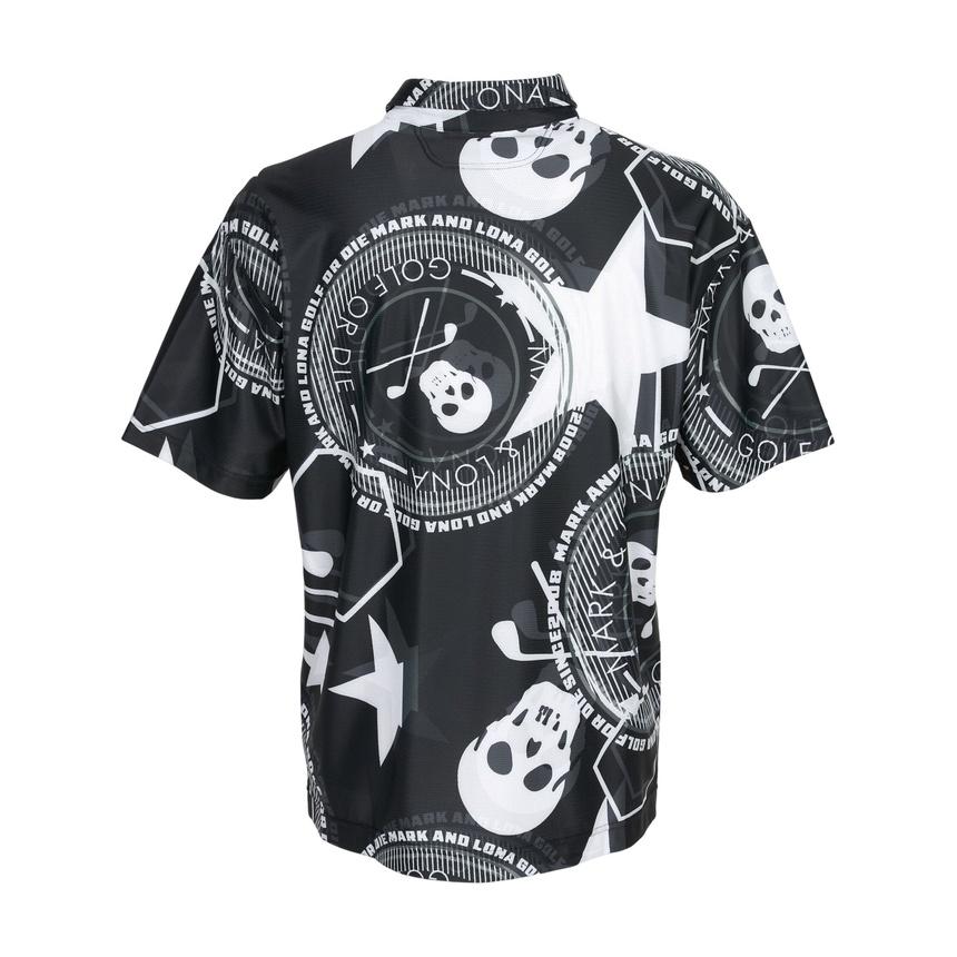 MARK&LONA Men’s Golf Polo Short Sleeve T-Shirt Black