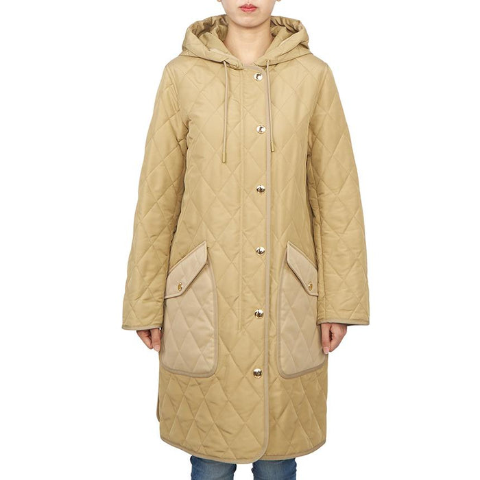 BURBERRY Quilted Down Puffer Coat Women ROXBY 8096352 A7026