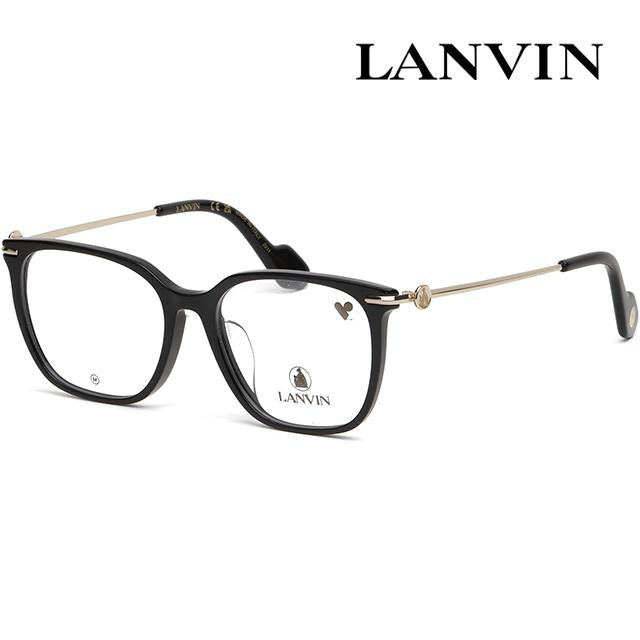 Lanvin Lightweight Square Acetate Asian Fit Eyeglasses Unisex LNV2639LB 001
