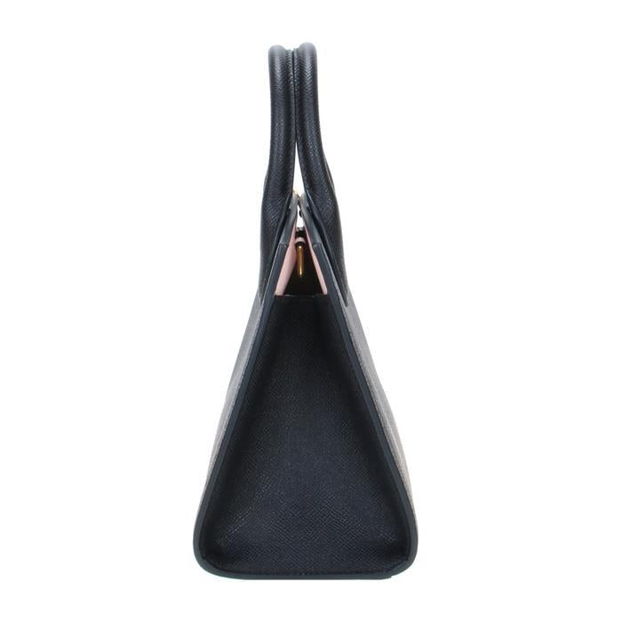 Ferragamo Studio Box Leather Tote Bag