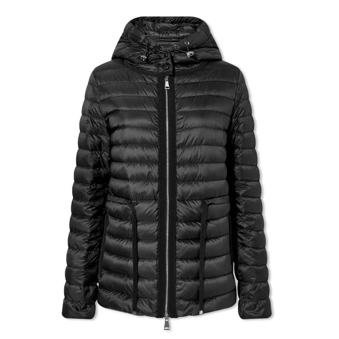 Moncler RAIE Hooded Down Puffer Jacket Black