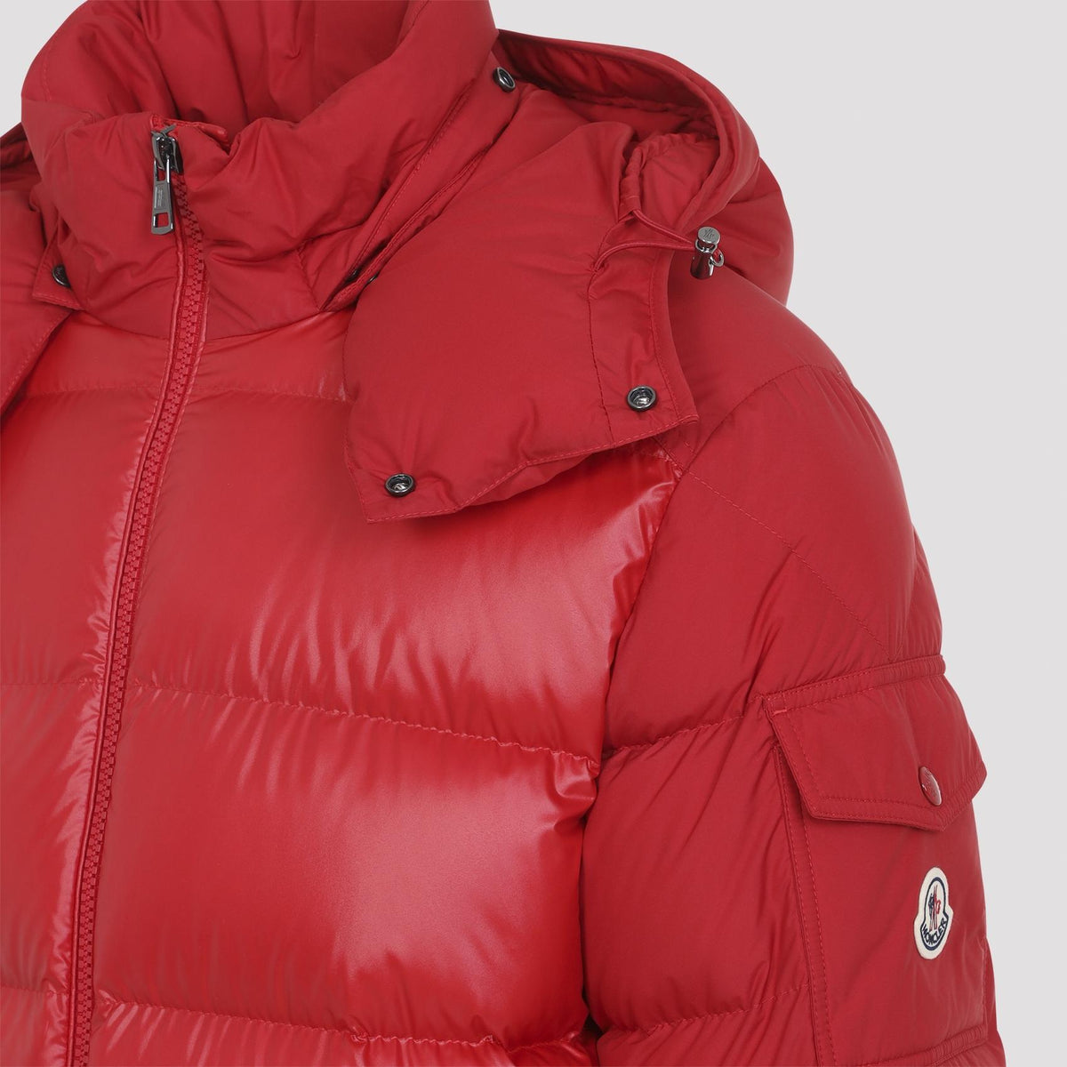 Moncler Black Down Puffer Jacket for Men