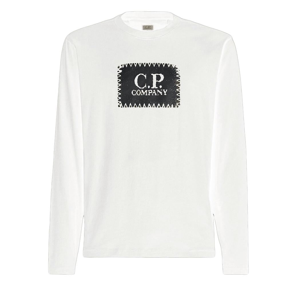 CP Company Logo Print T-Shirt for Men 18CMTS137A 005100W 103