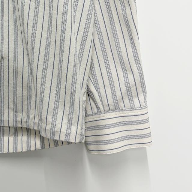 WOOYOUNGMI Logo Stripe Patch Long Sleeve Shirt W261SH10 834L