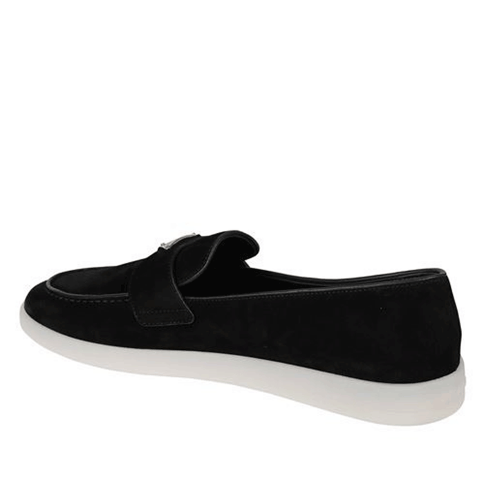 PRADA Men’s Suede Loafers Black 2DG124