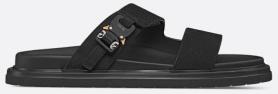 DIOR Mule Slide Sandals for Men 3SA121ZSI900 BLACK DOM