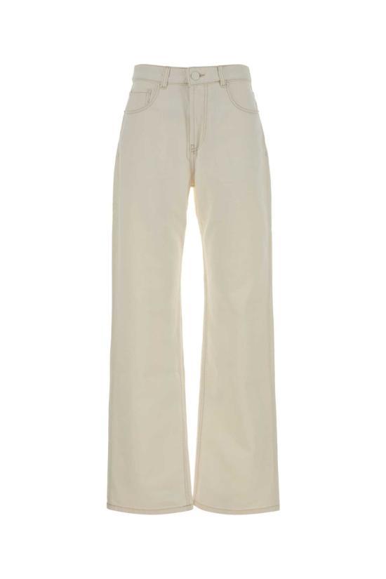 AMI White Denim Jeans Women’s Pants