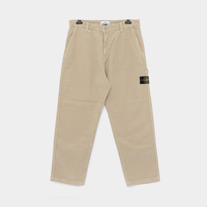 STONE ISLAND Cotton Moleskin TC Logo Patch Men’s Classi K2S153100023 S0228 V009A