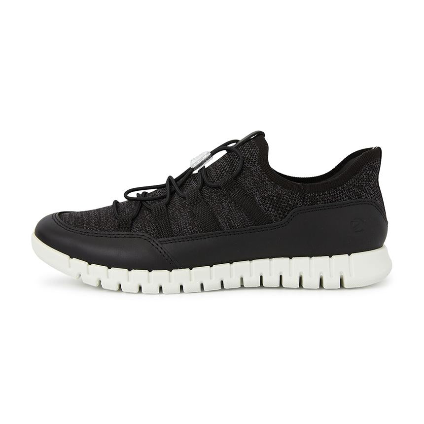ecco Groove Lite Women’s Low-Top Sneakers White Leather