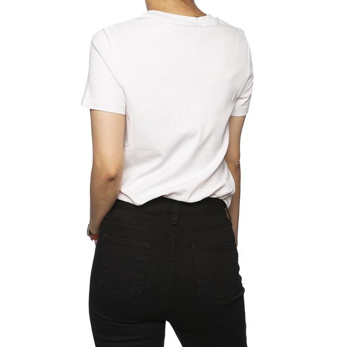 Max Mara Graphic Logo Ivory Cotton T-Shirt Women