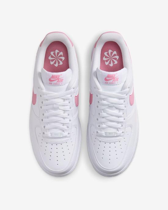 Nike Air Force 1 ’07 White Leather Sneakers