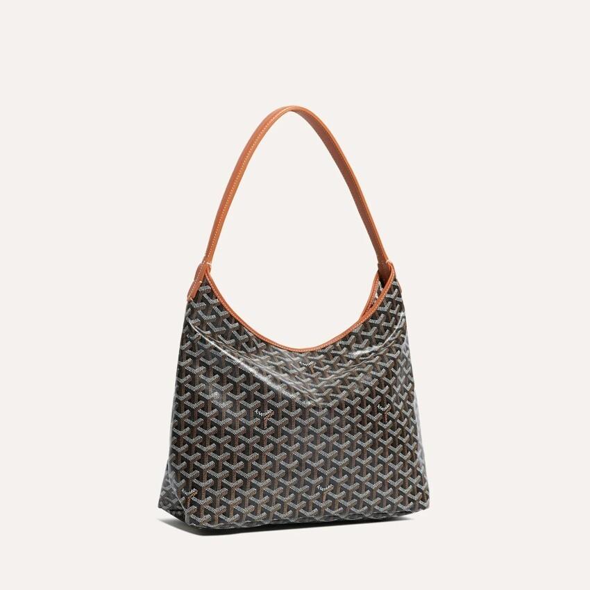 GOYARD Boheme Tote Bag Brown Black Tan Women’s