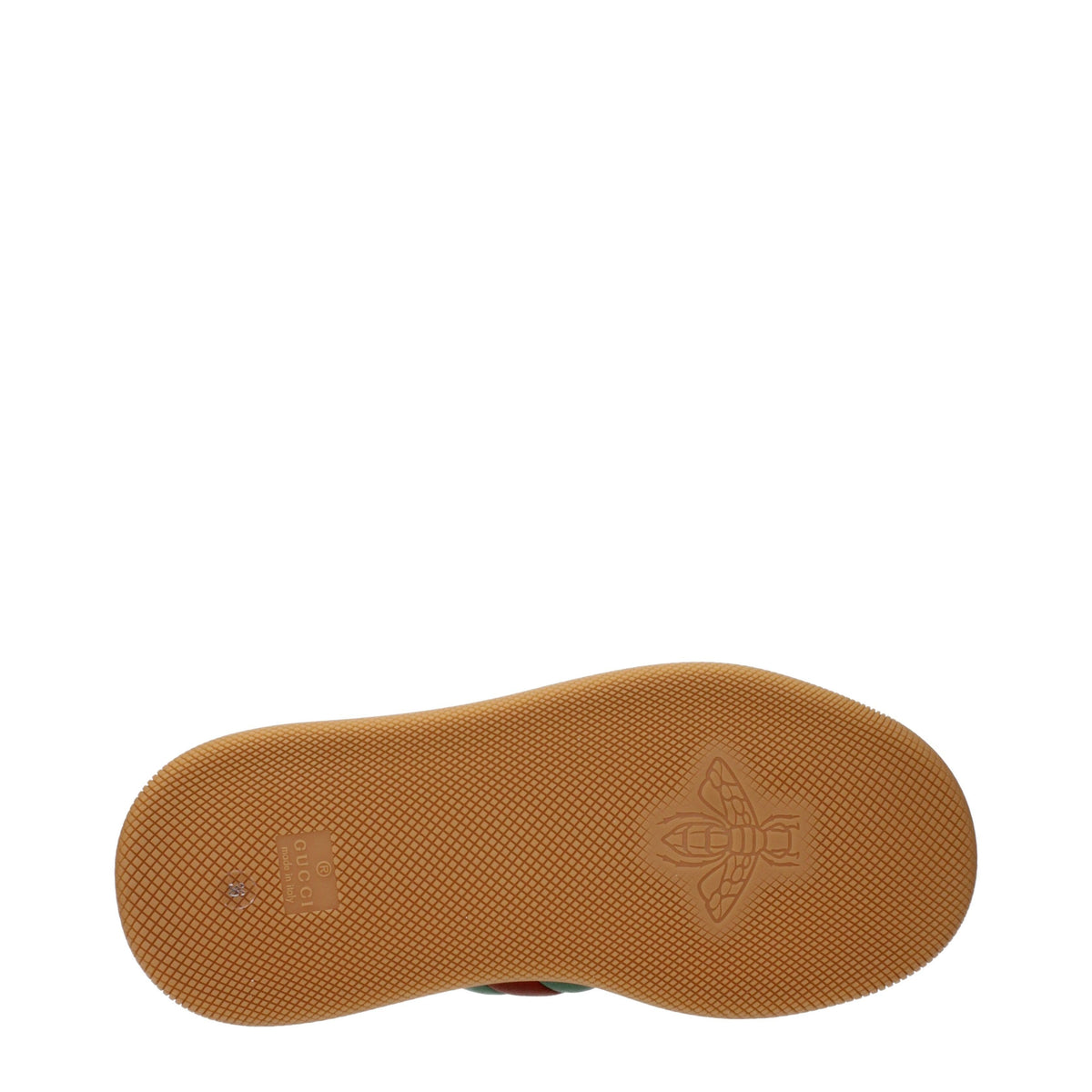 GUCCI Beige Canvas Low-Top Sneakers