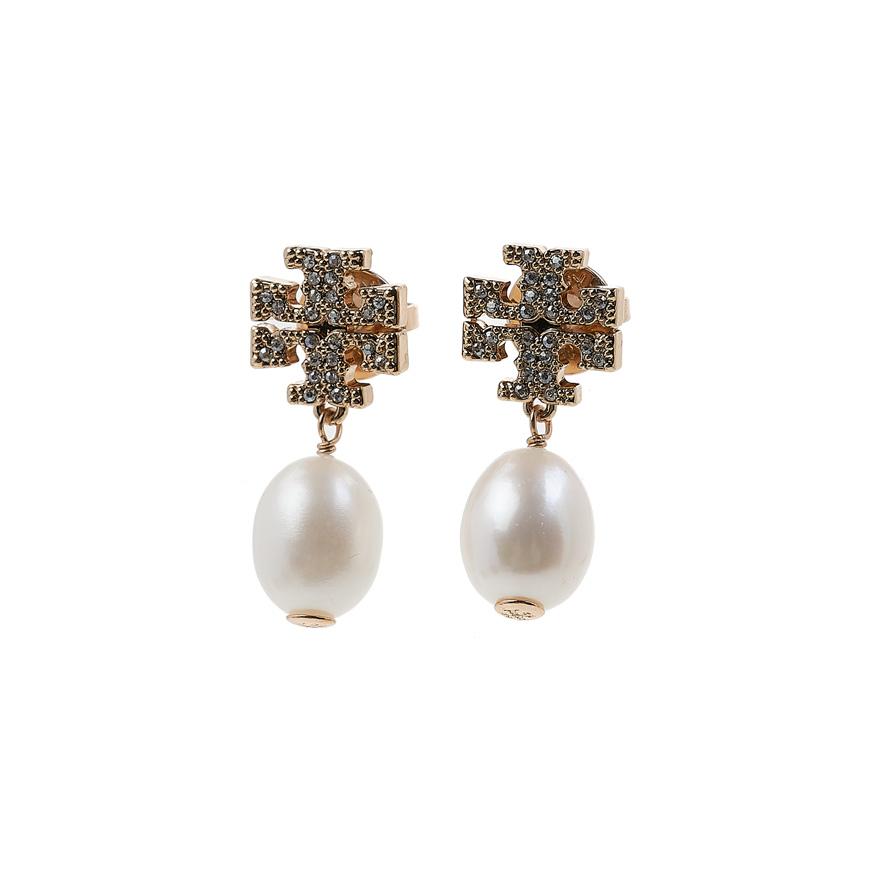 Tory Burch Kira Pearl Drop Earrings