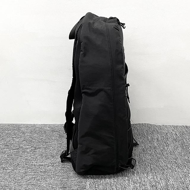 Maison Kitsune Flash Fox Logo Backpack Unisex Black Nylon NM05170WQ4034 P199