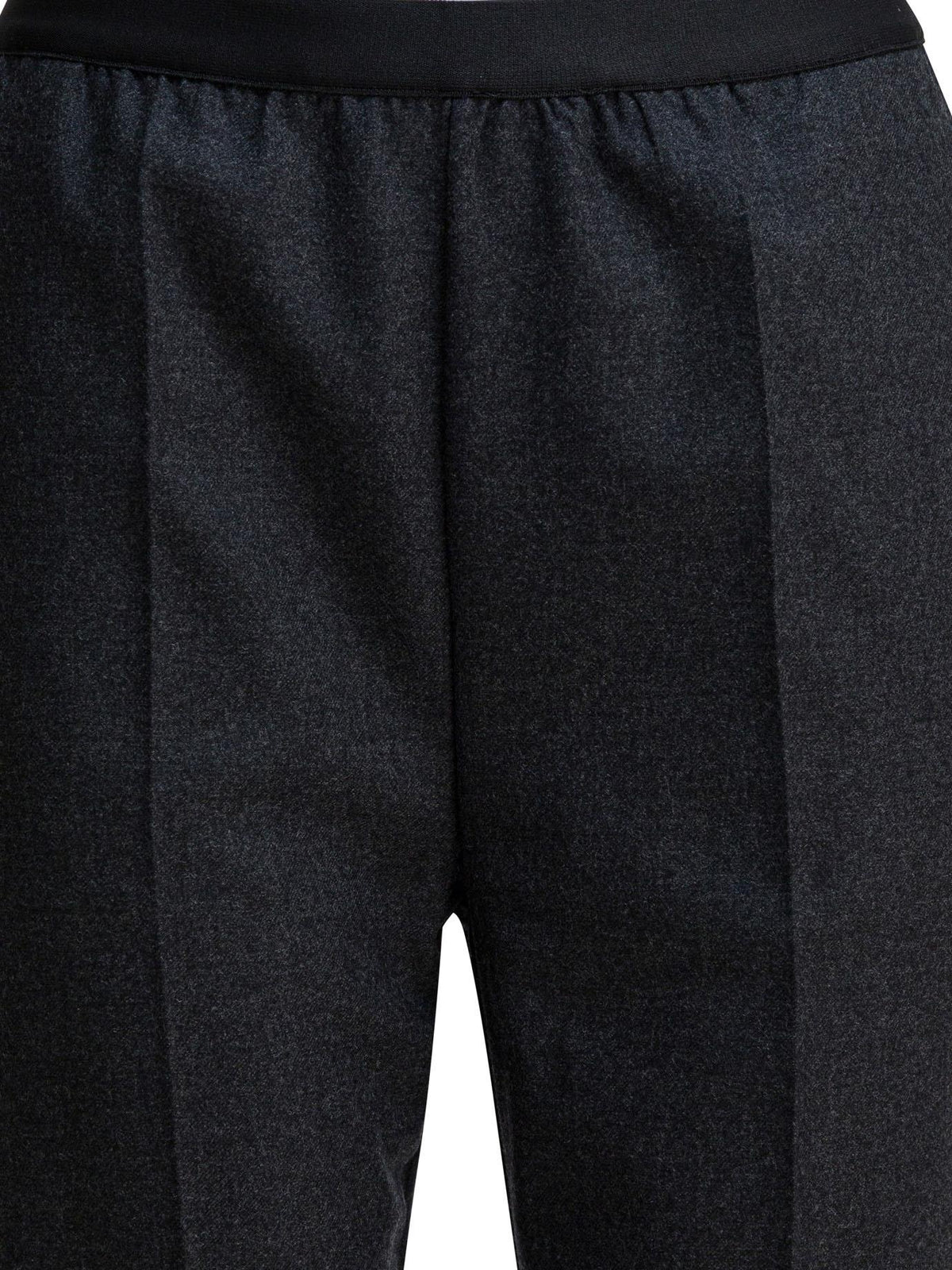 Maison Margiela Black Wool Classic Trousers