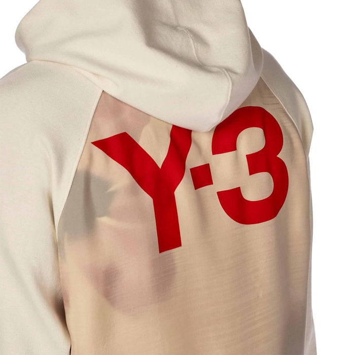 Y-3 Undyed M CH3 GFX Layered Back Logo Hoodie Men’s