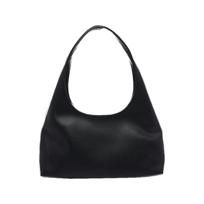 A.P.C. Baby Ninon Logo Print Shoulder Bag Black