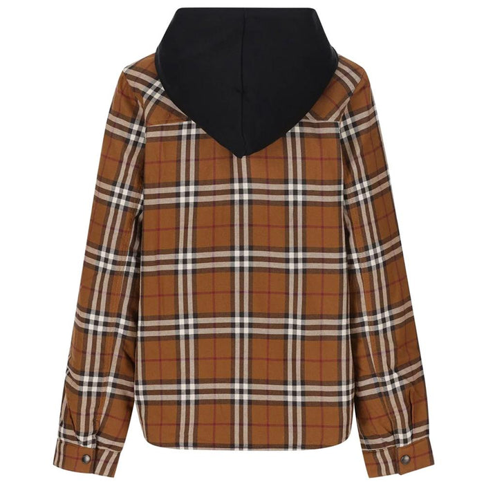 BURBERRY Vintage Check Hooded Jacket for Women