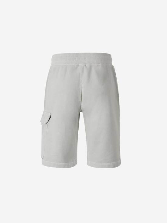 CP Company Men’s Cotton Drawstring Short Pants 18CMSB101A110044R800 BLUE FOX DOM