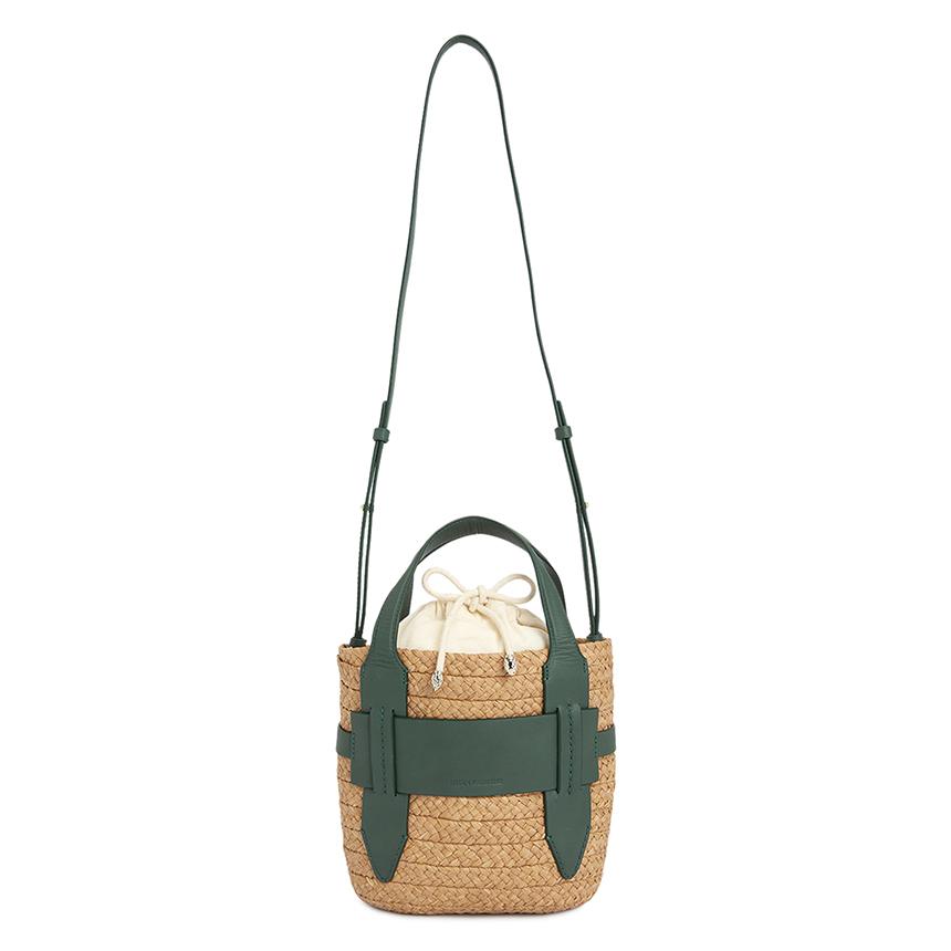 HELEN KAMINSKI Ripari S Women’s Tote Bag BAG52276 NOUGAT EMERALD